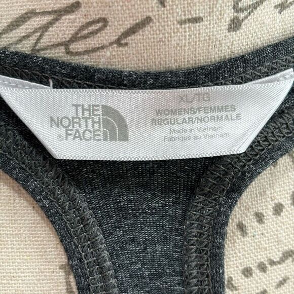 The North Face T-Back Tank Top Gray XL - Picture 3 of 10